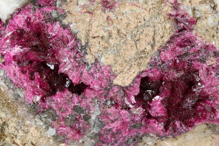 Rose-Colored Roselite Crystal Cluster - Aghbar Mine, Morocco #184222